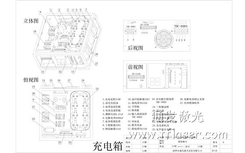 通發(fā)模具激光焊接機(jī)充電箱標(biāo)識圖